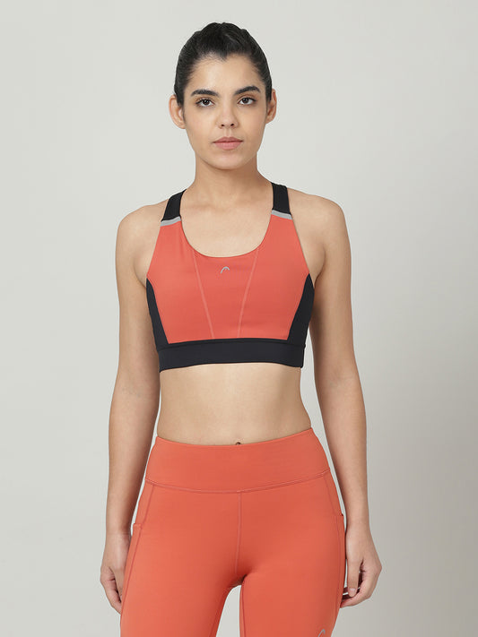 Head Colourblocked Underwired Sports Bra